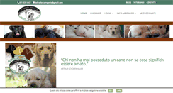 Desktop Screenshot of ilcastellodellaluna-labrador.com